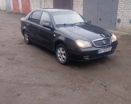 Черный Джили ЦК, объемом двигателя 1.3 л и пробегом 225 тыс. км за 500 $, фото 1 на Automoto.ua