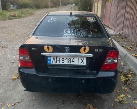 Джилі ЦК 2007 у Запоріжжя на Automoto.ua Чорний Джилі ЦК, об'ємом двигуна 1.5 л та пробігом 201 тис. км за 832 $, фото 3 на Automoto.ua