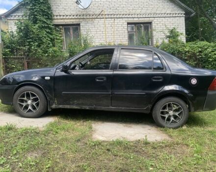Черный Джили ЦК, объемом двигателя 1.5 л и пробегом 226 тыс. км за 1500 $, фото 1 на Automoto.ua