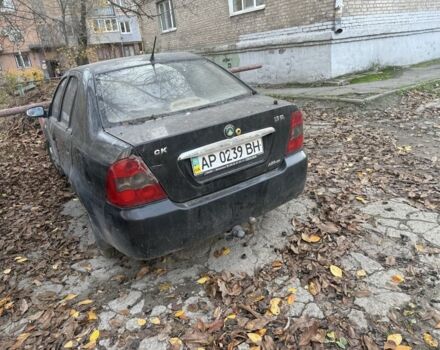 Черный Джили ЦК, объемом двигателя 1.5 л и пробегом 290 тыс. км за 1100 $, фото 1 на Automoto.ua