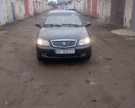 Черный Джили ЦК, объемом двигателя 1.3 л и пробегом 225 тыс. км за 500 $, фото 1 на Automoto.ua