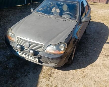 Чорний Джилі ЦК, об'ємом двигуна 1.5 л та пробігом 195 тис. км за 1600 $, фото 1 на Automoto.ua