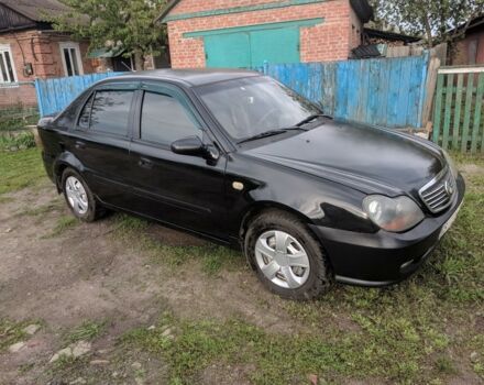 Черный Джили ЦК, объемом двигателя 1.5 л и пробегом 150 тыс. км за 2900 $, фото 1 на Automoto.ua