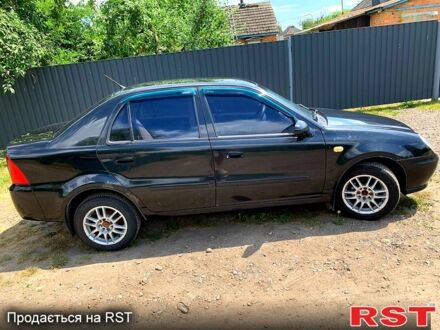 Черный Джили ЦК, объемом двигателя 1.5 л и пробегом 145 тыс. км за 1550 $, фото 1 на Automoto.ua