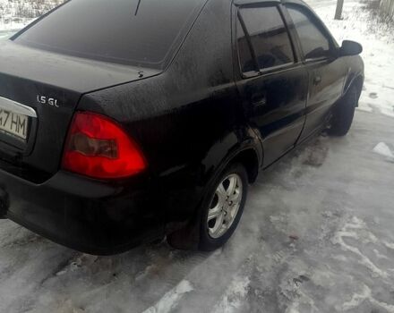 Черный Джили ЦК, объемом двигателя 1.5 л и пробегом 0 тыс. км за 1000 $, фото 1 на Automoto.ua