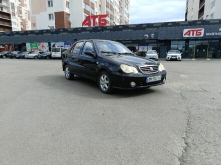 Черный Джили ЦК, объемом двигателя 1.5 л и пробегом 114 тыс. км за 1100 $, фото 1 на Automoto.ua