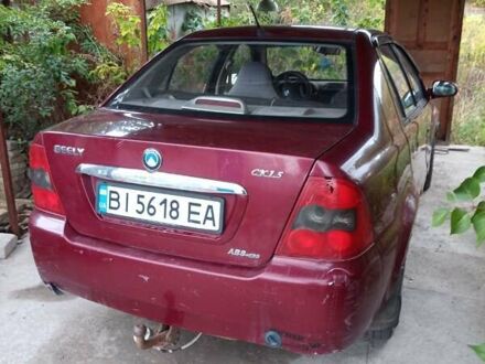 Красный Джили ЦК, объемом двигателя 1.5 л и пробегом 168 тыс. км за 600 $, фото 1 на Automoto.ua