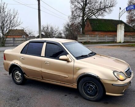 Желтый Джили ЦК, объемом двигателя 1.5 л и пробегом 194 тыс. км за 1200 $, фото 2 на Automoto.ua