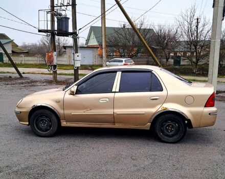 Желтый Джили ЦК, объемом двигателя 1.5 л и пробегом 194 тыс. км за 1200 $, фото 3 на Automoto.ua