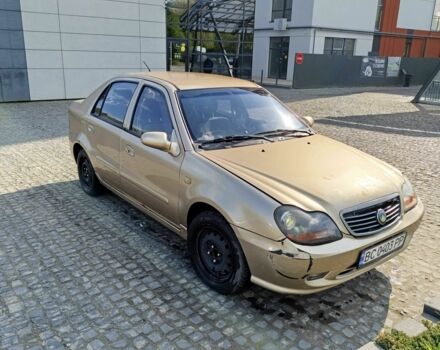 Желтый Джили ЦК, объемом двигателя 1.5 л и пробегом 150 тыс. км за 1700 $, фото 2 на Automoto.ua