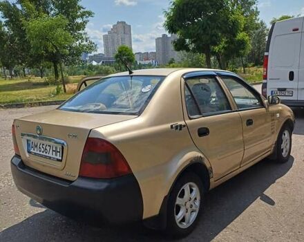Желтый Джили ЦК, объемом двигателя 1.3 л и пробегом 207 тыс. км за 1300 $, фото 1 на Automoto.ua