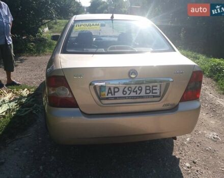 Желтый Джили ЦК, объемом двигателя 1.5 л и пробегом 57 тыс. км за 3100 $, фото 2 на Automoto.ua