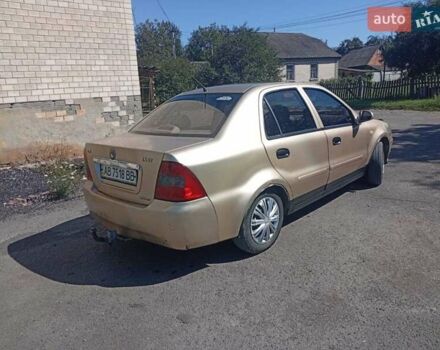 Желтый Джили ЦК, объемом двигателя 1.5 л и пробегом 138 тыс. км за 1550 $, фото 7 на Automoto.ua