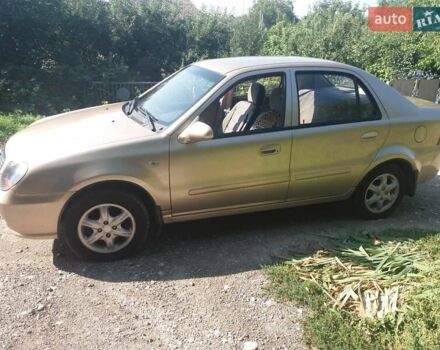 Желтый Джили ЦК, объемом двигателя 1.5 л и пробегом 57 тыс. км за 3100 $, фото 1 на Automoto.ua