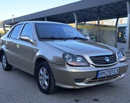 Желтый Джили ЦК, объемом двигателя 1.5 л и пробегом 103 тыс. км за 1750 $, фото 1 на Automoto.ua