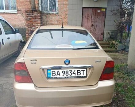 Жовтий Джилі ЦК, об'ємом двигуна 1.5 л та пробігом 78 тис. км за 3100 $, фото 1 на Automoto.ua