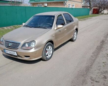 Желтый Джили ЦК, объемом двигателя 1.5 л и пробегом 70 тыс. км за 1200 $, фото 1 на Automoto.ua