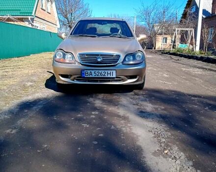 Желтый Джили ЦК, объемом двигателя 1.5 л и пробегом 155 тыс. км за 1350 $, фото 1 на Automoto.ua