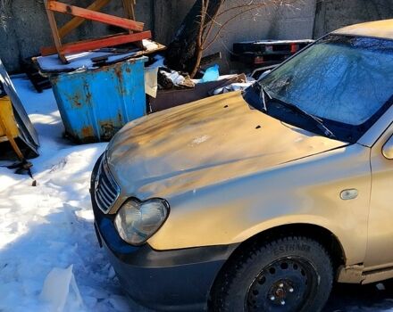 Желтый Джили ЦК, объемом двигателя 1.5 л и пробегом 800 тыс. км за 1200 $, фото 1 на Automoto.ua