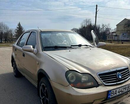 Жовтий Джилі ЦК, об'ємом двигуна 1.5 л та пробігом 172 тис. км за 730 $, фото 1 на Automoto.ua
