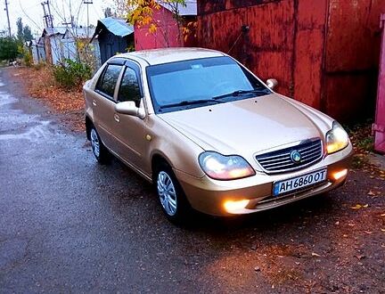 Желтый Джили ЦК, объемом двигателя 1.5 л и пробегом 140 тыс. км за 2650 $, фото 1 на Automoto.ua