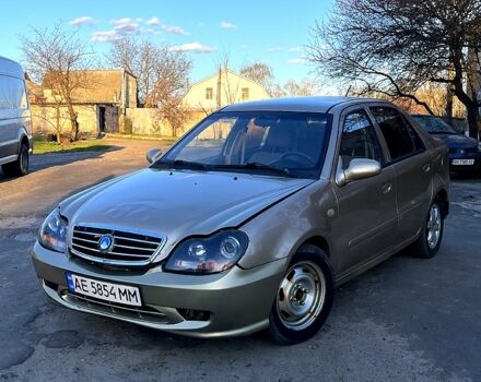 Желтый Джили ЦК, объемом двигателя 1.5 л и пробегом 125 тыс. км за 933 $, фото 1 на Automoto.ua