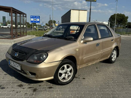 Джили ЦК 2008 в Ковель на Automoto.ua Желтый Джили ЦК, объемом двигателя 1.5 л и пробегом 170 тыс. км за 1400 $, фото 1 на Automoto.ua