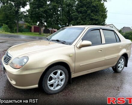 Желтый Джили ЦК, объемом двигателя 1.5 л и пробегом 125 тыс. км за 1950 $, фото 1 на Automoto.ua