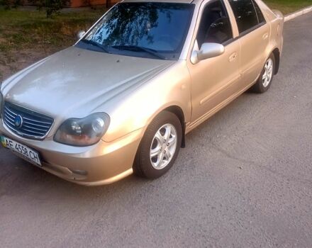 Желтый Джили ЦК, объемом двигателя 1.5 л и пробегом 34 тыс. км за 2800 $, фото 1 на Automoto.ua