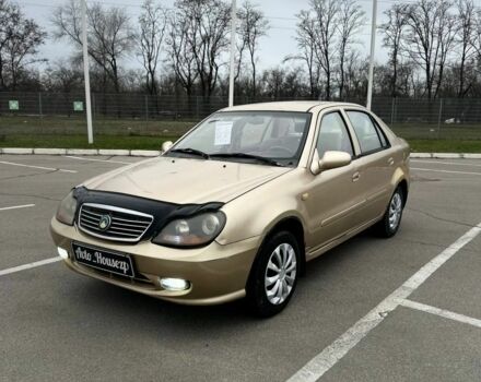 Желтый Джили ЦК, объемом двигателя 1.5 л и пробегом 177 тыс. км за 1500 $, фото 1 на Automoto.ua