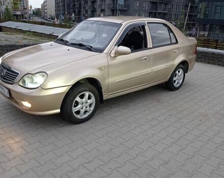 Желтый Джили ЦК, объемом двигателя 1.5 л и пробегом 90 тыс. км за 1700 $, фото 1 на Automoto.ua