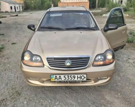 Желтый Джили ЦК, объемом двигателя 1.5 л и пробегом 127 тыс. км за 1700 $, фото 1 на Automoto.ua