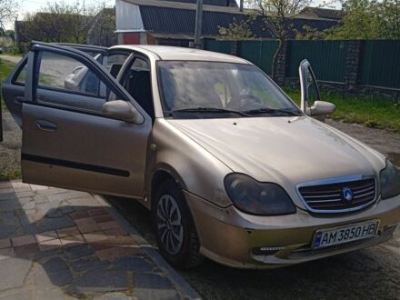 Джилі ЦК 2008 у Радомышле на Automoto.ua Жовтий Джилі ЦК, об'ємом двигуна 1.5 л та пробігом 80 тис. км за 1300 $, фото 1 на Automoto.ua