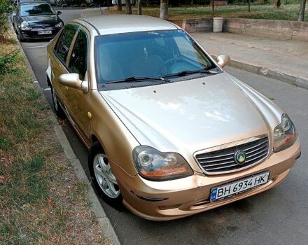 Желтый Джили ЦК, объемом двигателя 1.5 л и пробегом 150 тыс. км за 1350 $, фото 1 на Automoto.ua