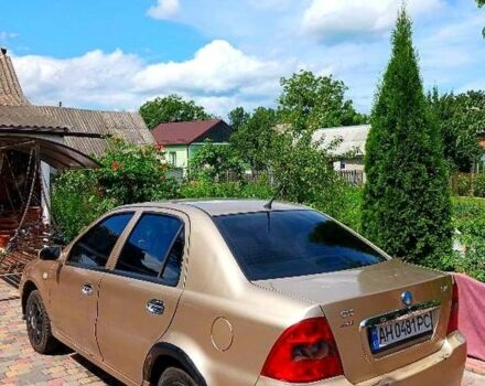 Желтый Джили ЦК, объемом двигателя 1.5 л и пробегом 160 тыс. км за 1100 $, фото 1 на Automoto.ua