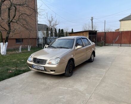 Жовтий Джилі ЦК, об'ємом двигуна 1.5 л та пробігом 112 тис. км за 2400 $, фото 1 на Automoto.ua