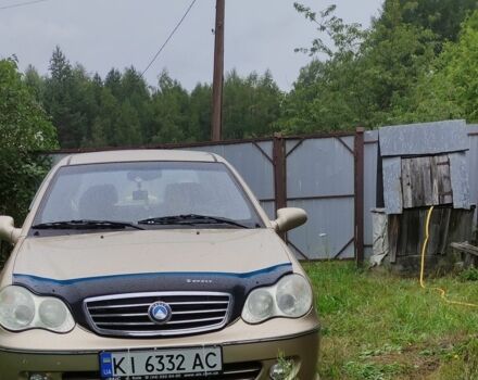 Желтый Джили ЦК, объемом двигателя 1.5 л и пробегом 147 тыс. км за 1800 $, фото 1 на Automoto.ua