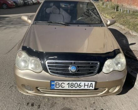 Желтый Джили ЦК, объемом двигателя 1.5 л и пробегом 280 тыс. км за 650 $, фото 1 на Automoto.ua