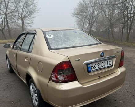 Жовтий Джилі ЦК, об'ємом двигуна 1.5 л та пробігом 220 тис. км за 1100 $, фото 1 на Automoto.ua