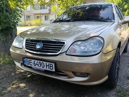 Желтый Джили ЦК, объемом двигателя 1.5 л и пробегом 143 тыс. км за 2300 $, фото 1 на Automoto.ua