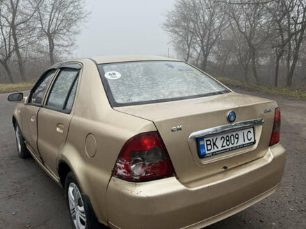 Желтый Джили ЦК, объемом двигателя 1.5 л и пробегом 220 тыс. км за 1100 $, фото 1 на Automoto.ua