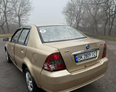Жовтий Джилі ЦК, об'ємом двигуна 1.5 л та пробігом 220 тис. км за 1100 $, фото 1 на Automoto.ua