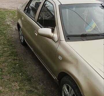 Желтый Джили ЦК, объемом двигателя 1.5 л и пробегом 97 тыс. км за 1750 $, фото 1 на Automoto.ua