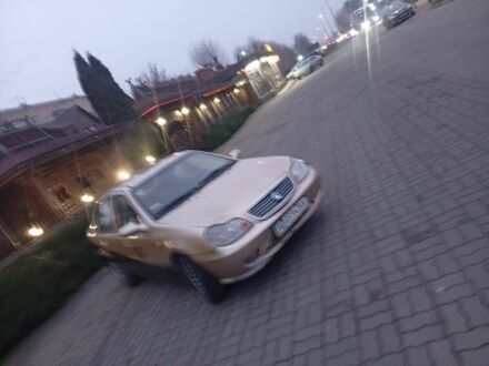 Желтый Джили ЦК, объемом двигателя 1.5 л и пробегом 65 тыс. км за 1450 $, фото 1 на Automoto.ua