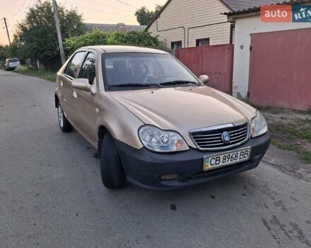 Желтый Джили ЦК, объемом двигателя 1.5 л и пробегом 267 тыс. км за 2200 $, фото 1 на Automoto.ua