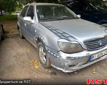 Сірий Джилі ЦК, об'ємом двигуна 1.5 л та пробігом 250 тис. км за 1000 $, фото 1 на Automoto.ua
