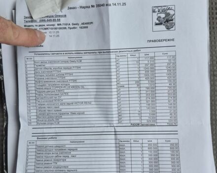 Серый Джили ЦК, объемом двигателя 1.5 л и пробегом 150 тыс. км за 1300 $, фото 13 на Automoto.ua