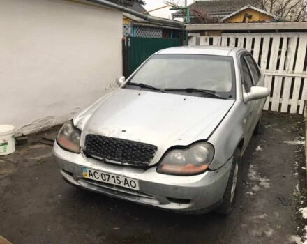 Серый Джили ЦК, объемом двигателя 1.5 л и пробегом 142 тыс. км за 700 $, фото 1 на Automoto.ua