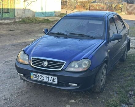 Синій Джилі ЦК, об'ємом двигуна 1.5 л та пробігом 240 тис. км за 500 $, фото 1 на Automoto.ua