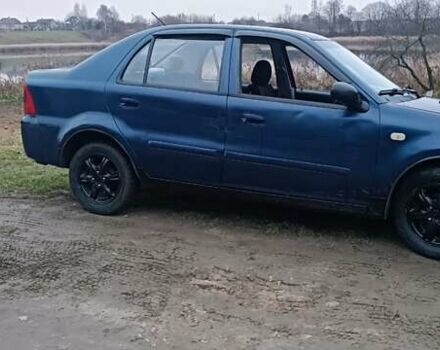 Синий Джили ЦК, объемом двигателя 1.5 л и пробегом 128 тыс. км за 1000 $, фото 1 на Automoto.ua